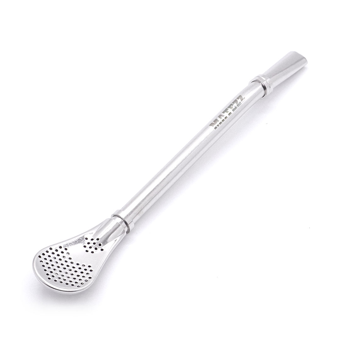 Acél Bombilla – Ezüst (15 cm) Bombillák , yerba maté
