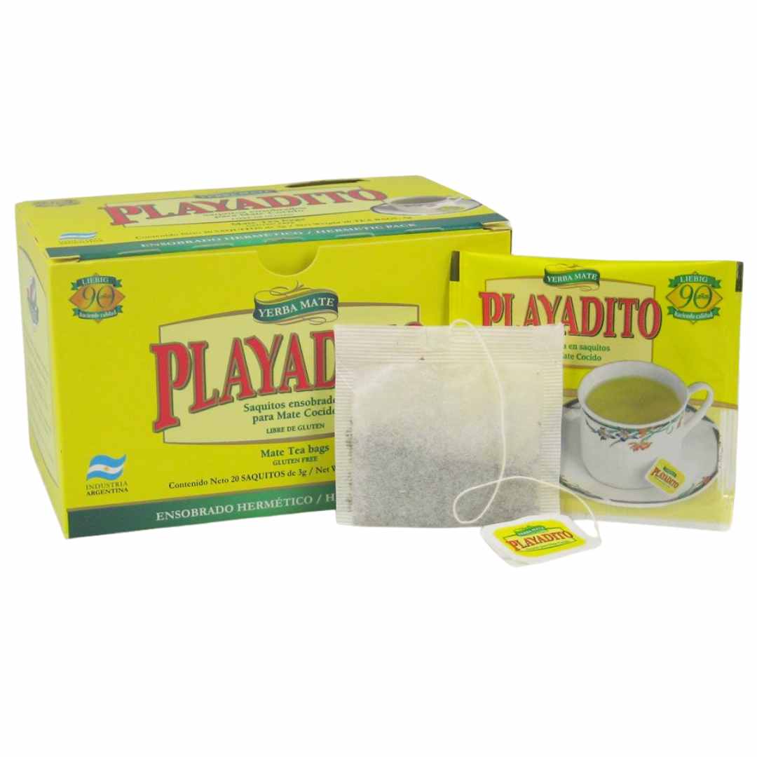 Playadito Mate Cocido filteres Maté Tea (20 x 3g)(favorit maté filteres verzója) - Image 2