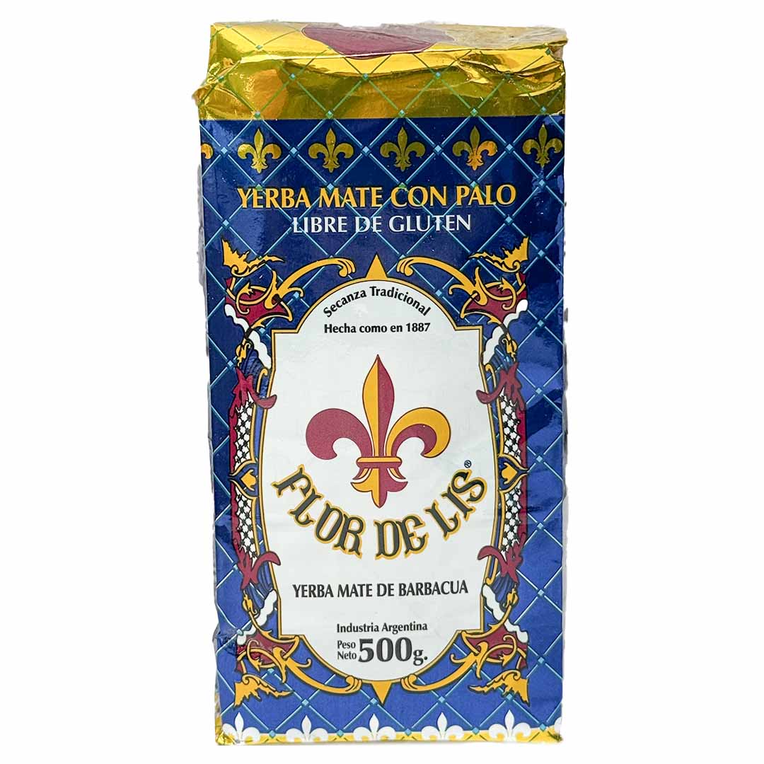 Flor de Lis Barbaque Maté Tea 500g (prémium!)(füstön szárított argentin különlegesség)
