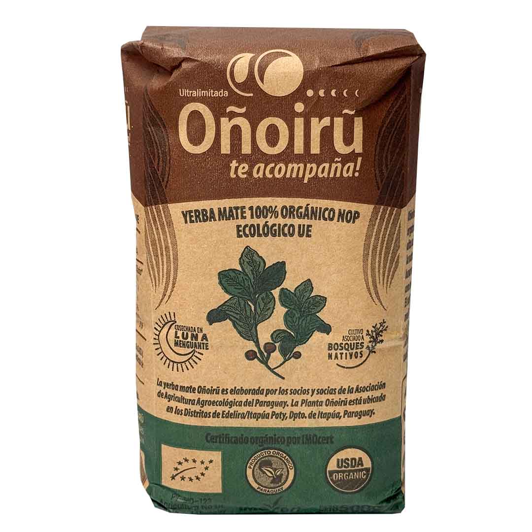 Onoiru Traditional Organic Maté Tea 500g (natúr paraguayi)