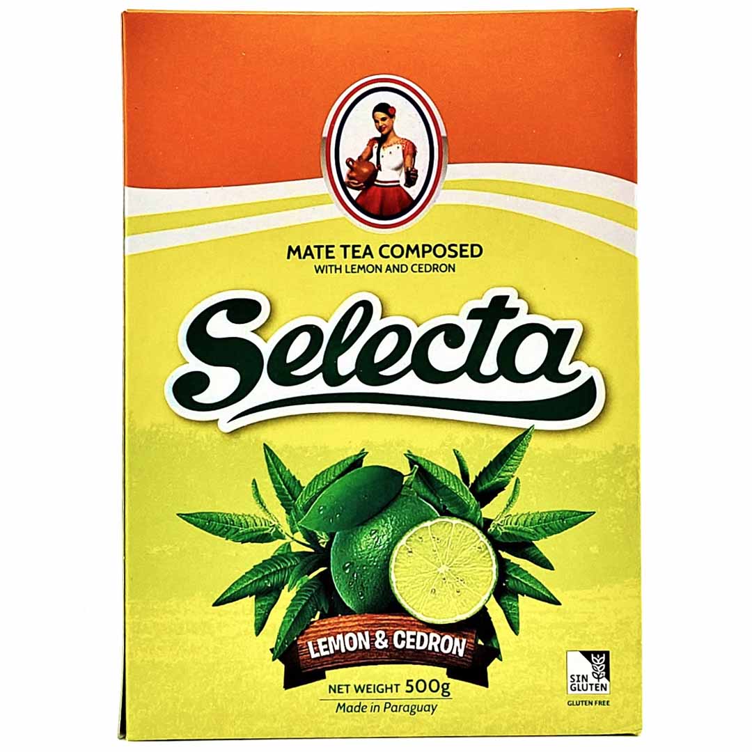 Selecta Lemon Cedron Maté Tea 500g (citromos-citromverbénás, paraguay-i füstös)