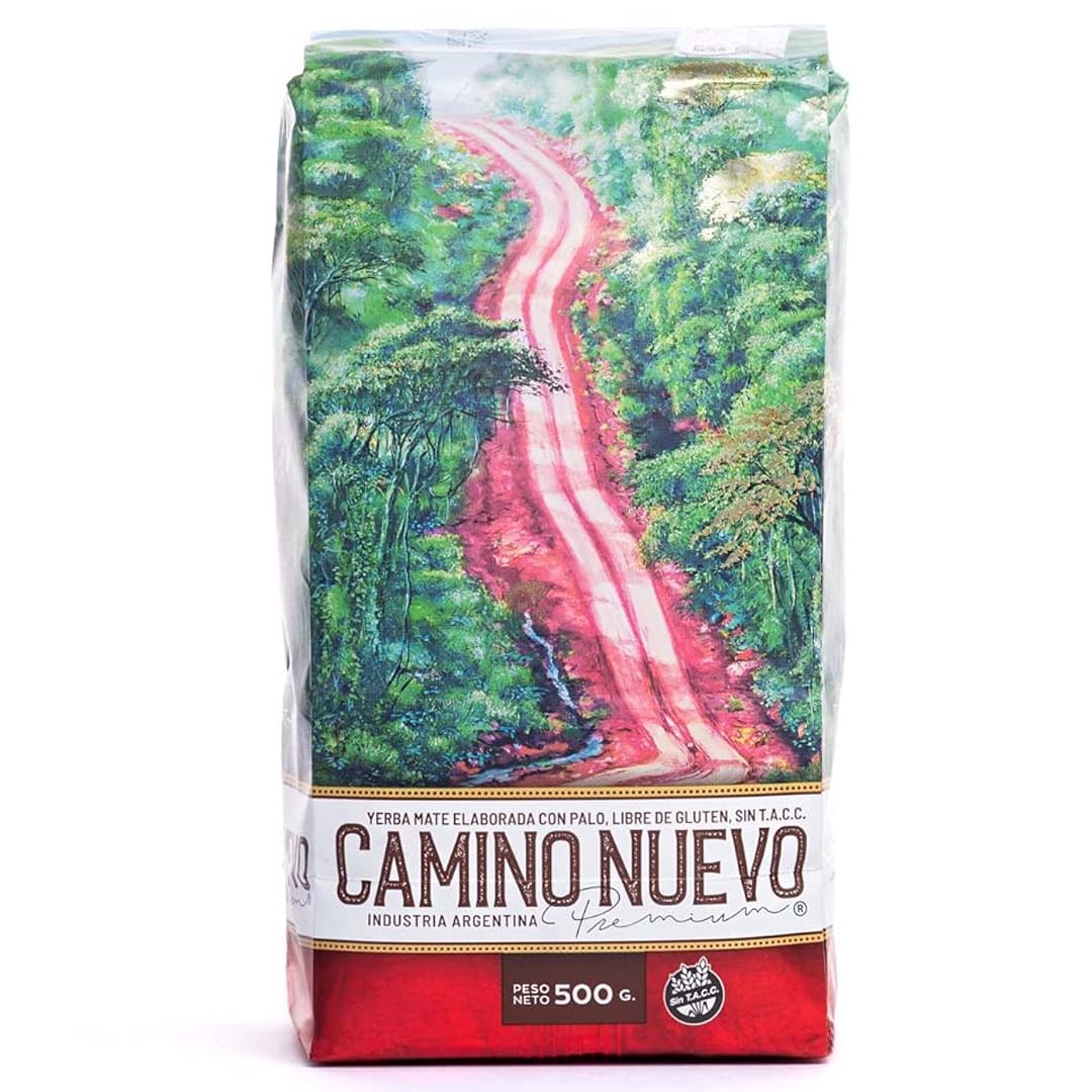 Camino Nuevo Premium Yerba Maté Tea 500g (klasszikus, lágyabb, prémium)