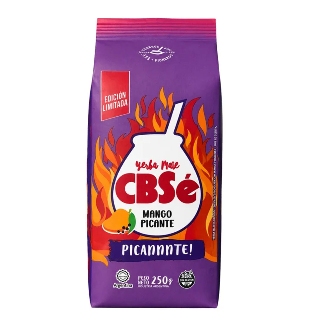 CBSé Spicy Mango Yerba Maté Tea 250g (mangós, pikáns, limitált kiadás)