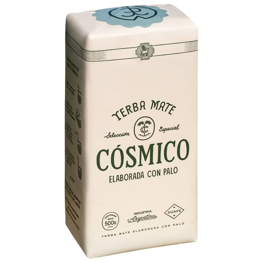 Cósmico Yerba Maté Tea 500g (lágyabb, tiszta, mindennapokra)