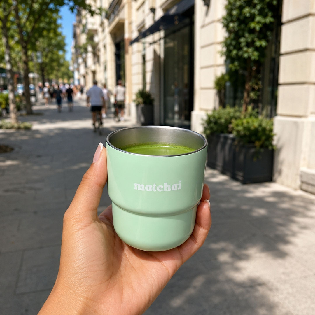 Jádezöld matcha bögre - Image 2