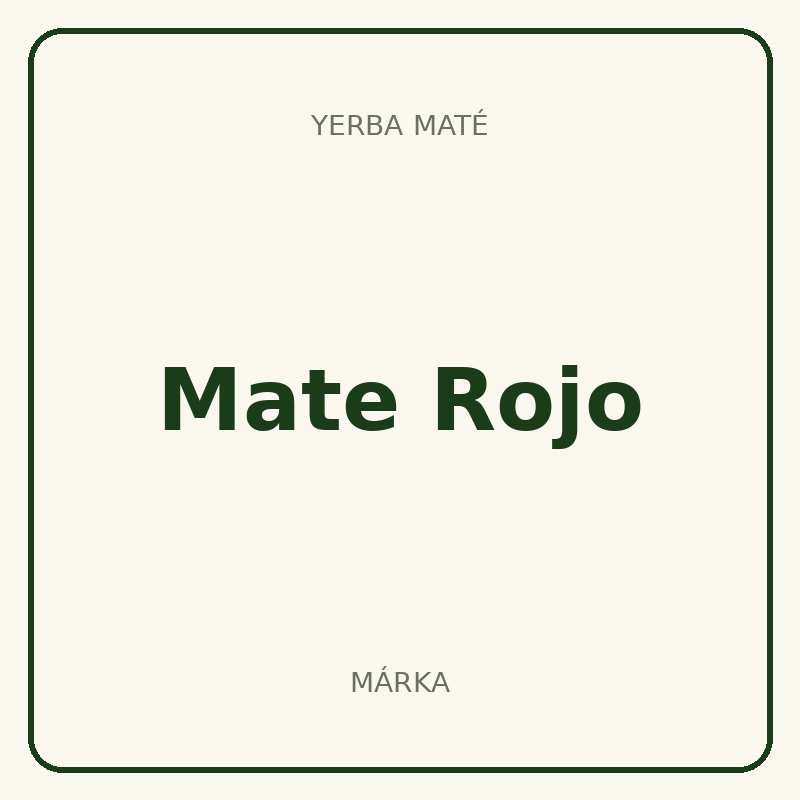 Mate Rojo
