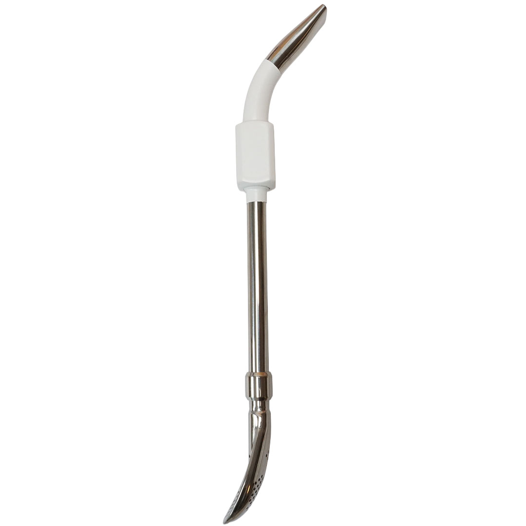 Prémium acél bombilla – Fehér (15,5 cm) - Image 2