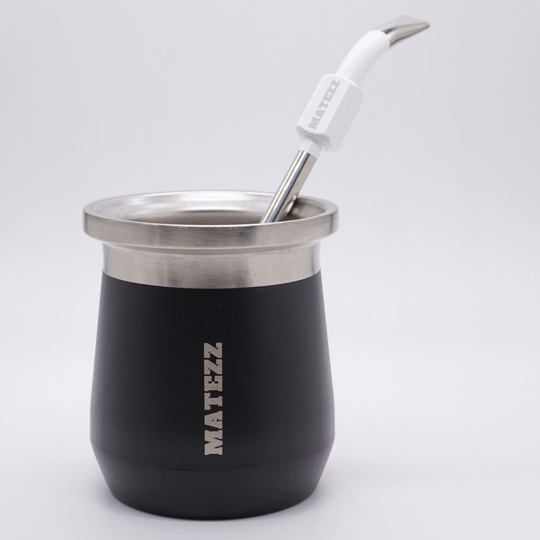 Prémium acél bombilla – Fehér (15,5 cm) - Image 3