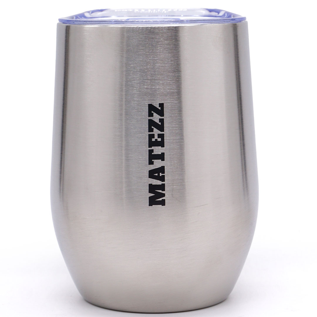 Acél termosz tök, fedővel (utazáshoz)(350 ml)