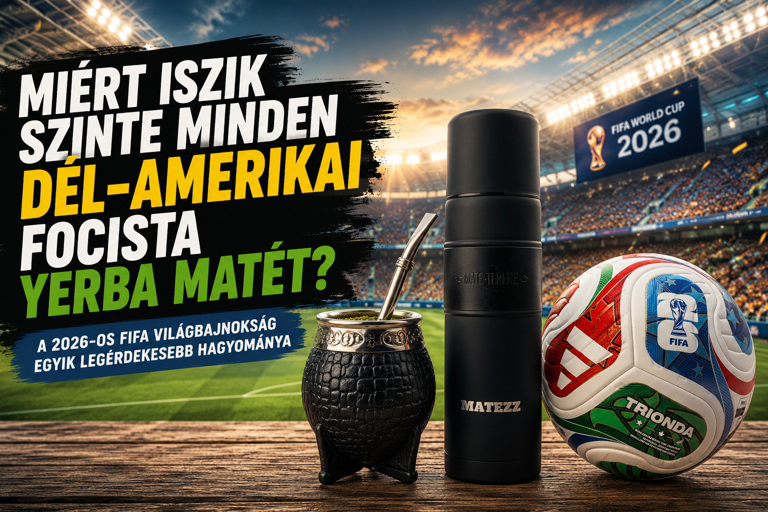 Miért iszik szinte minden dél-amerikai focista yerba matét?