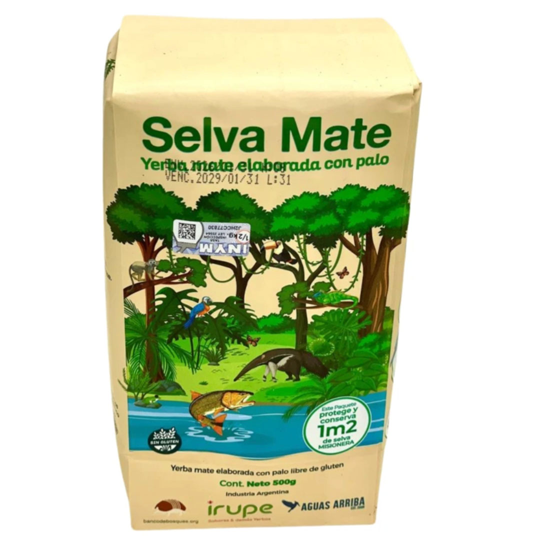 Selva Mate Traditional Yerba Maté Tea 500g (klasszikus lágyság a mindennapokra) - Image 3
