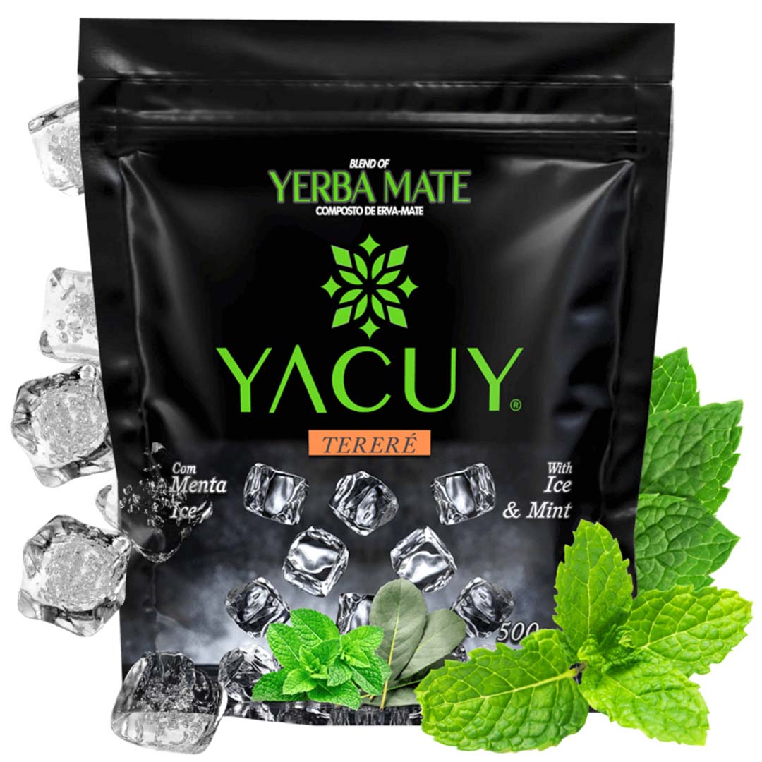 Yacuy Tereré Ice Mint Yerba Maté Tea 500g (jeges mentás, frissítő, tereréhez)