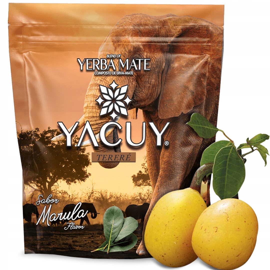 Yacuy Tereré Marula Yerba Maté Tea 500g (gyümölcsös, egzotikus, tereréhez)